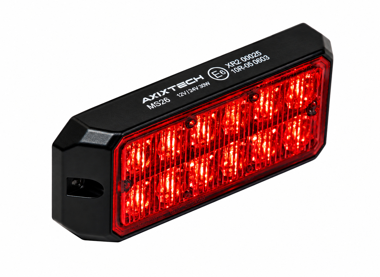 MS26 S | LED Frontblitzer / Heckblitzer | Warnleuchte | 12/24VDC | Axixtech