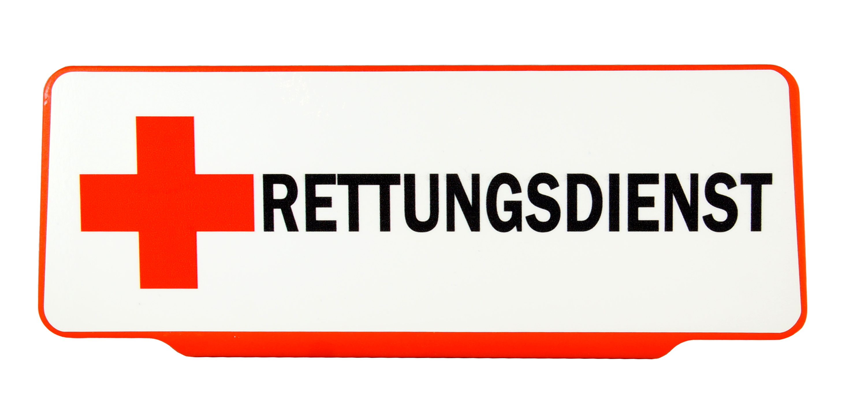RETTUNGSDIENST - Einsatzschild | Dienstschild | Clip Technology