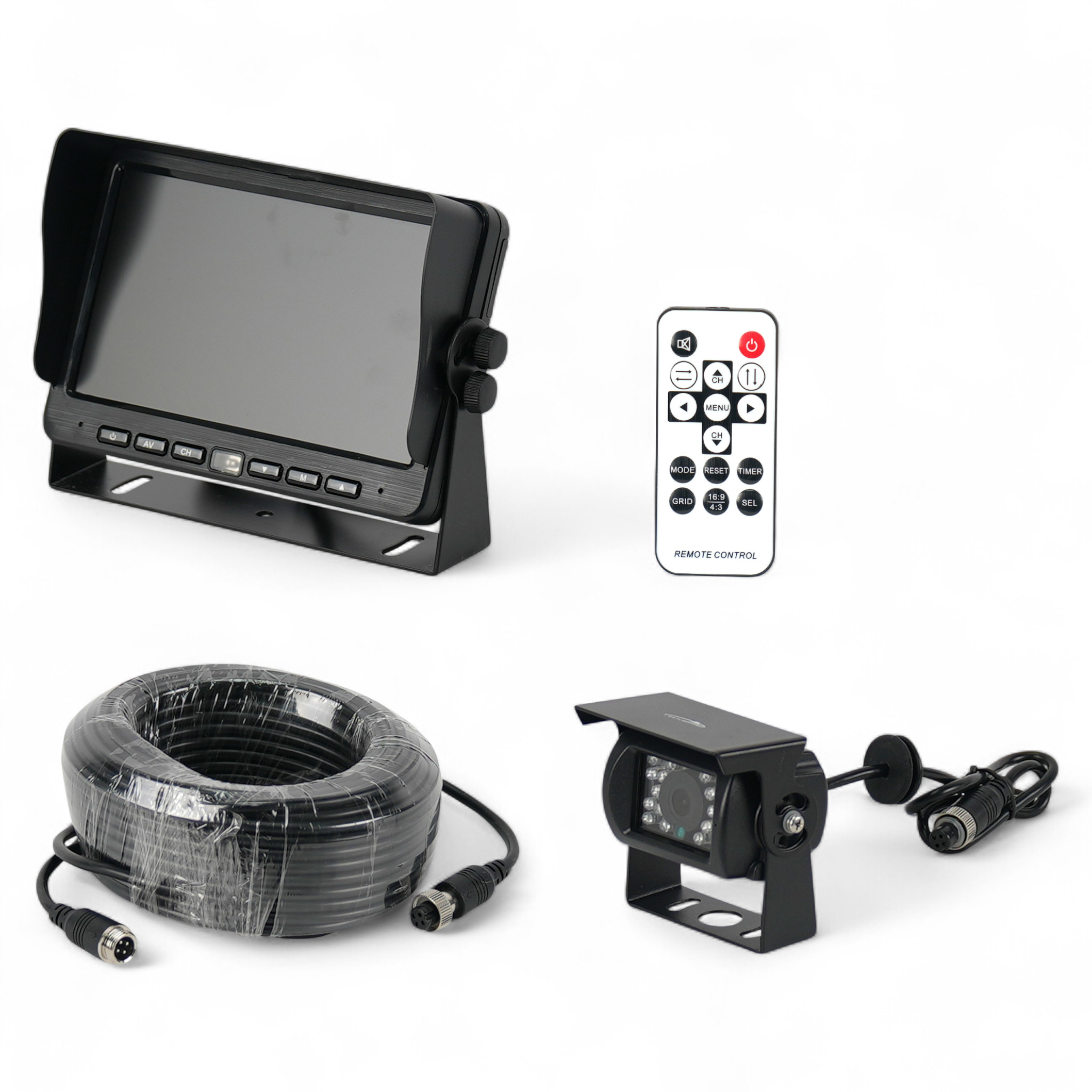 RKS-CA9770 | Rückfahrkamera Komplett Set | 12-24VDC | ECE 