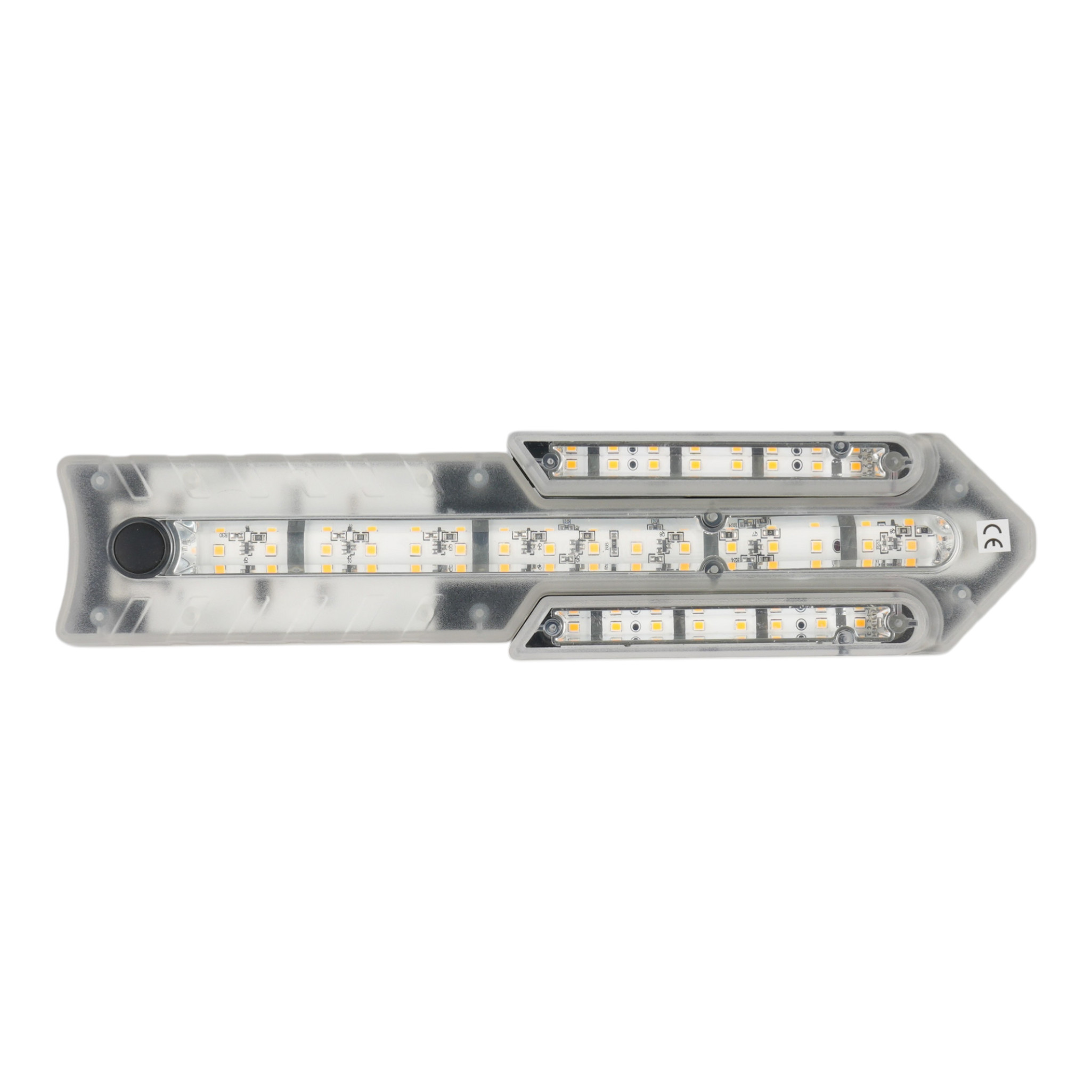 WPF | Notfall LED Warnpfeil mit Magnet,- und Leitkegelhalterung | klappbar | Akku