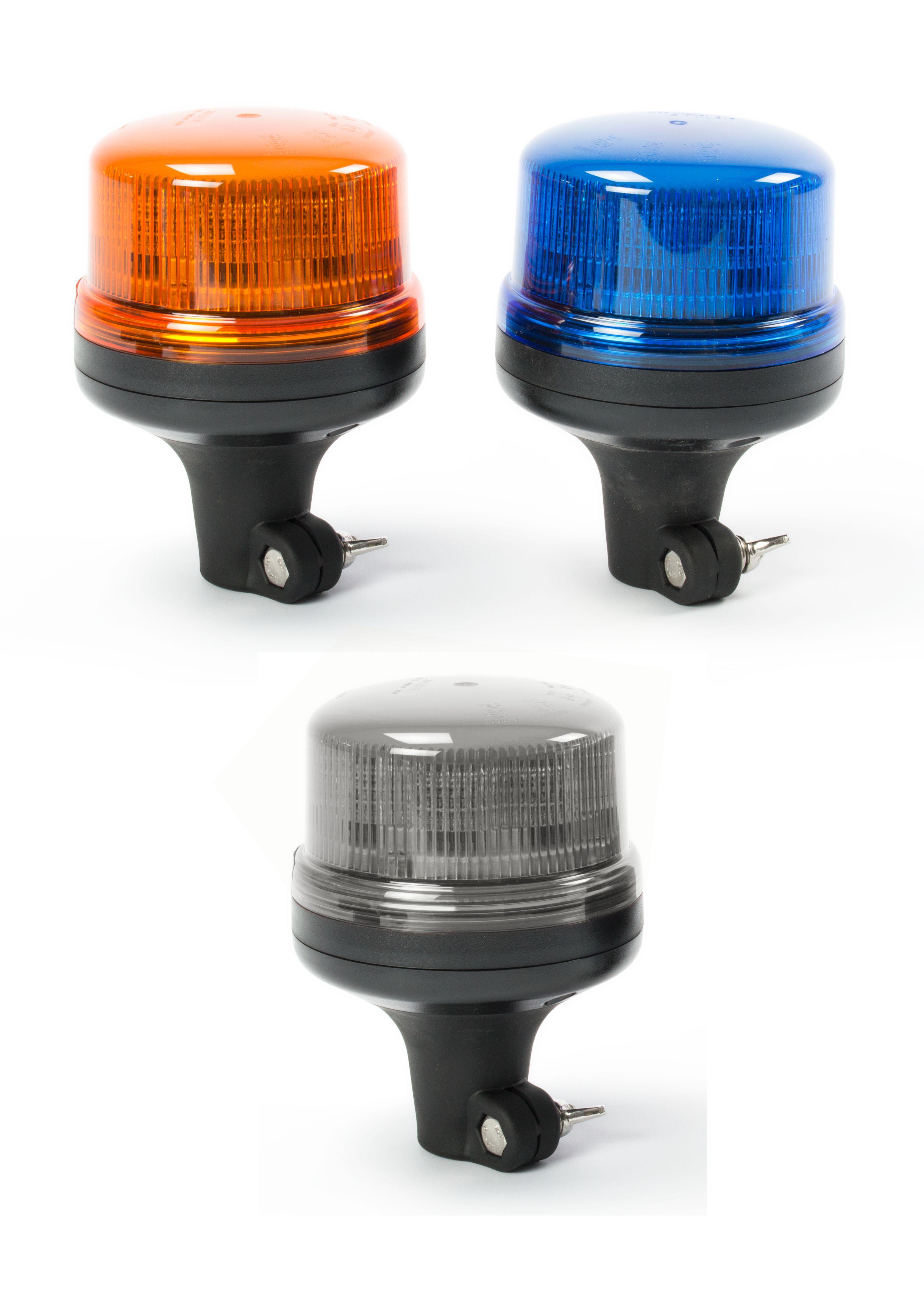 WB16D_Trio WB16 | LED Rundumleuchte | Axixtech | Kennleuchte | DIN Stativmontage