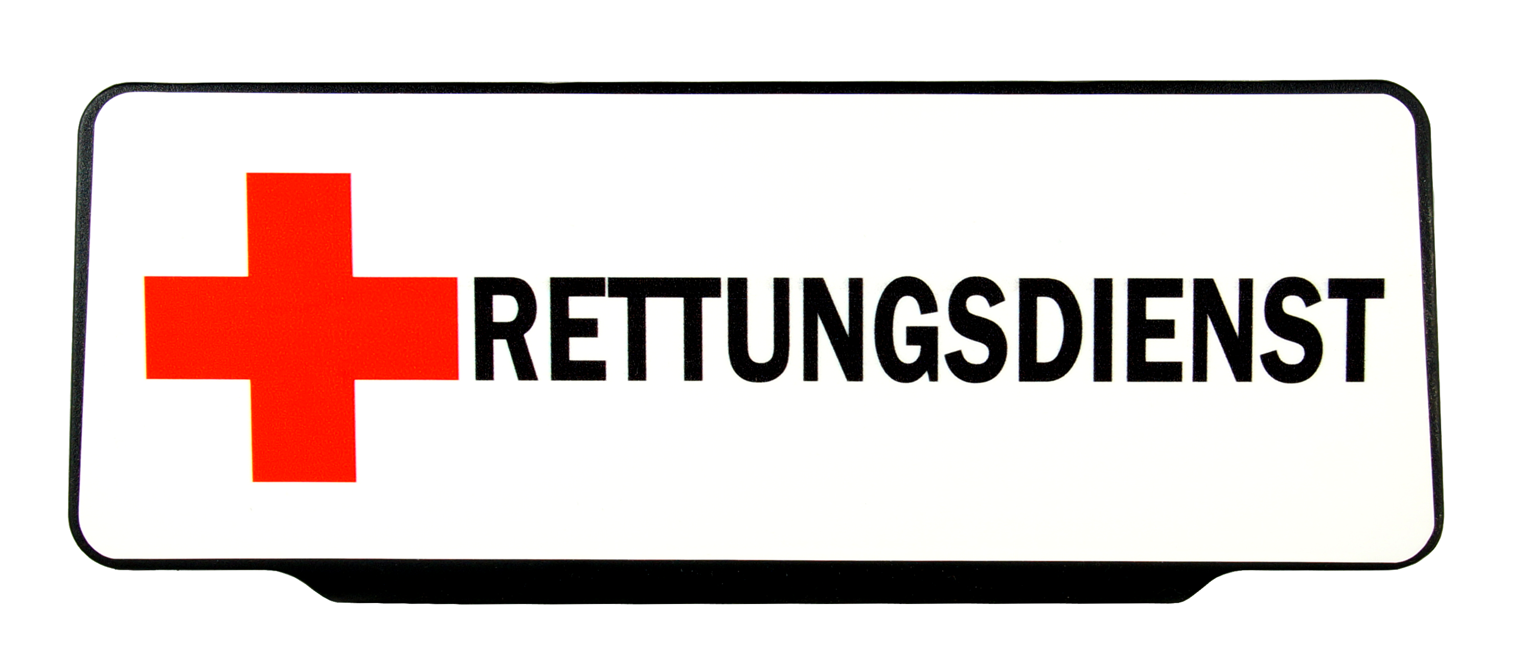 RETTUNGSDIENST - Einsatzschild | Dienstschild | Clip Technology