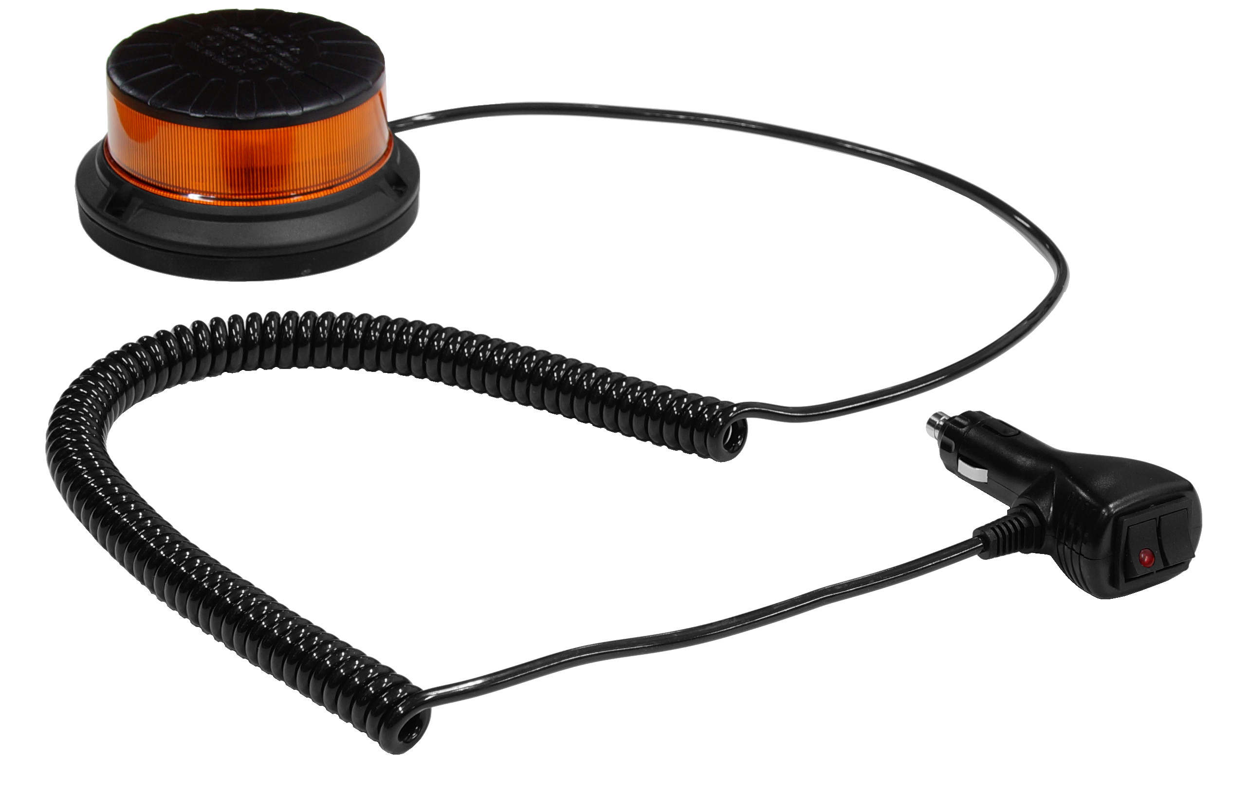 WB13MS-AA_Rundumleuchte_Spiralkabel_1 WB13 | LED Rundumleuchte | Kennleuchte | Magnetmontage