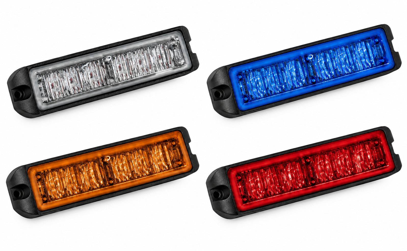 FWL6 | LED Frontblitzer / Heckblitzer | Warnleuchte | 12/24VDC | AutoDim