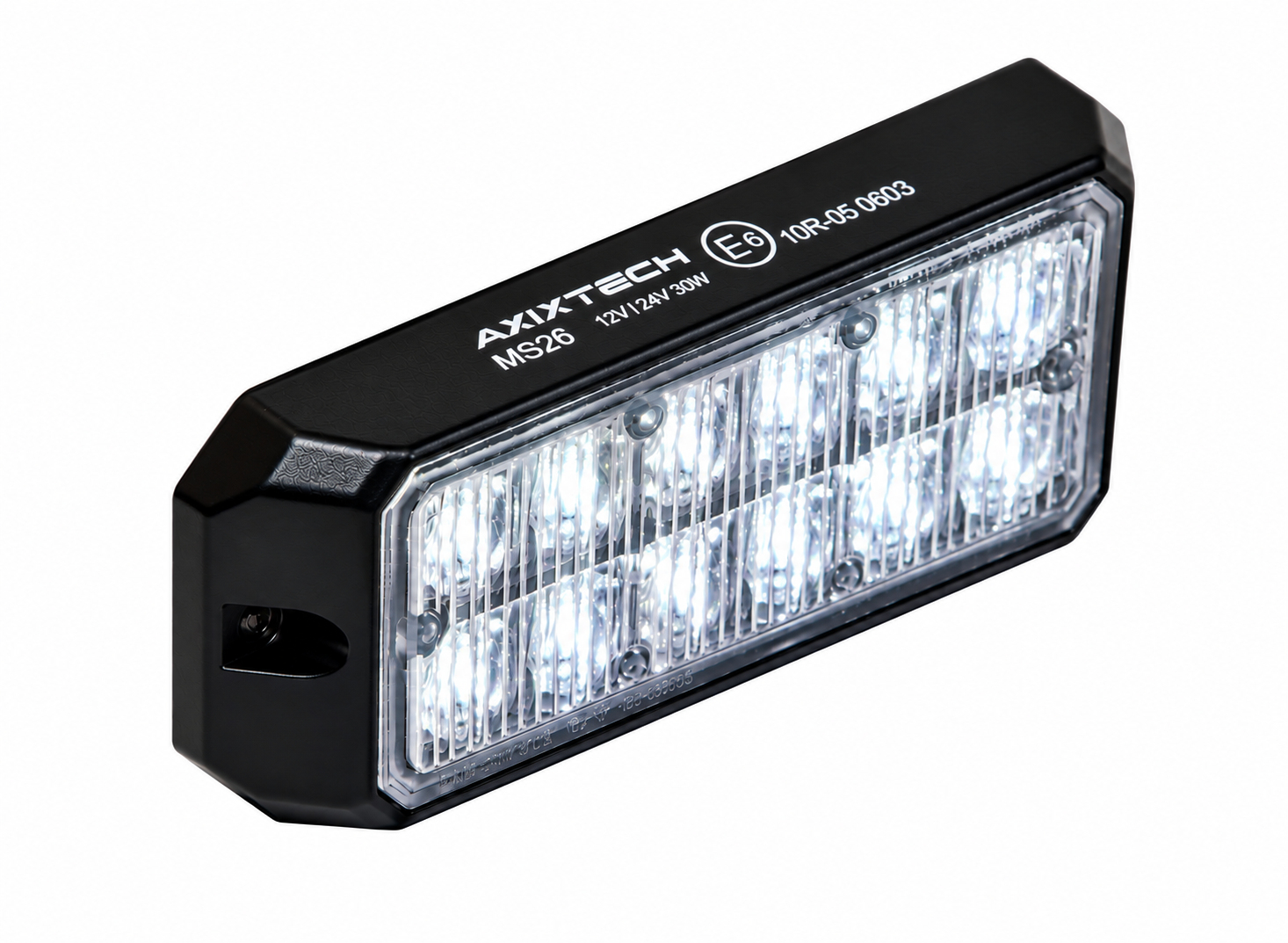 MS26 S | LED Frontblitzer / Heckblitzer | Warnleuchte | 12/24VDC | Axixtech