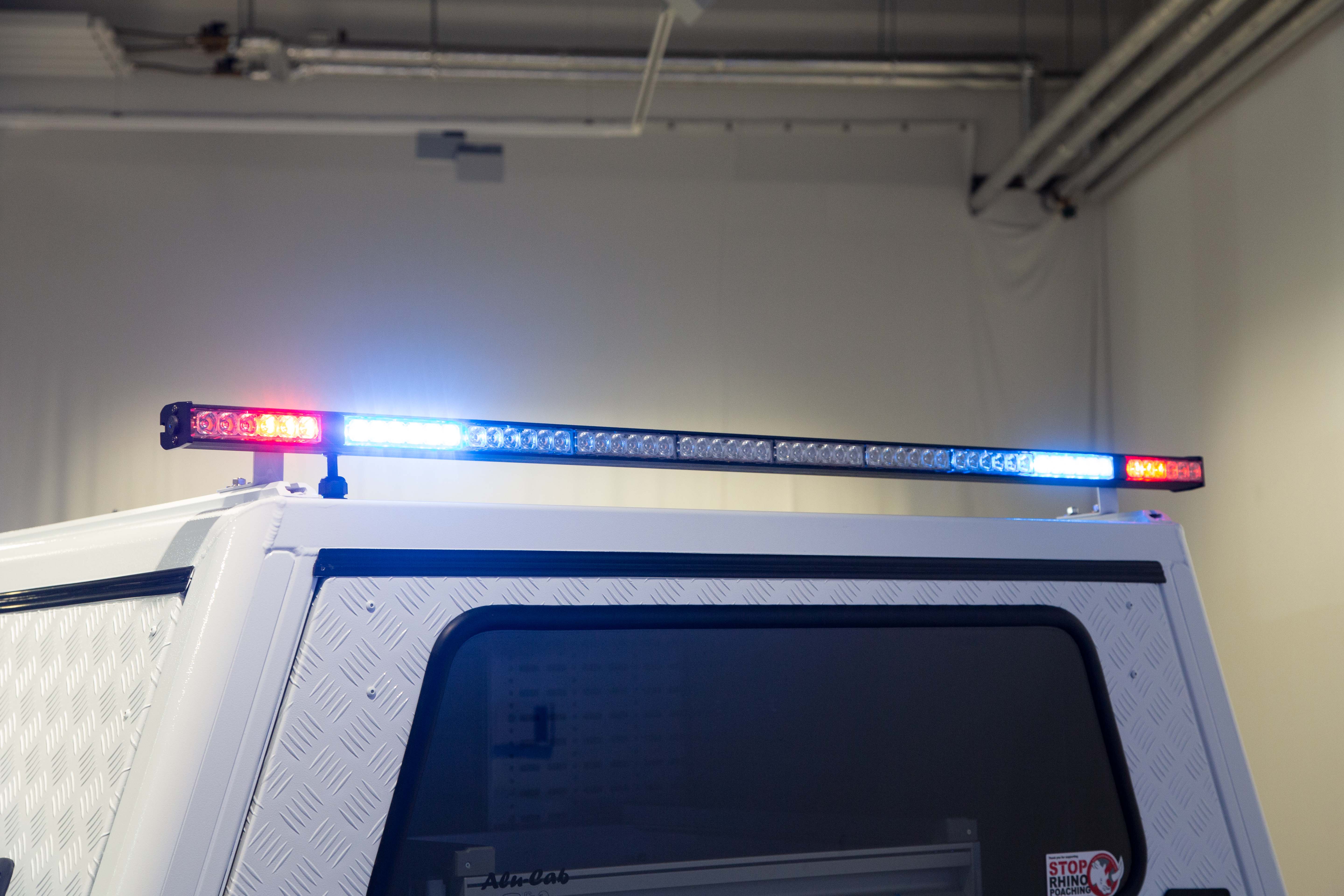 HWS10 | LED Heckwarnsystem | Rückwärstwarnsystem RWS | 12/24VDC | ECE-R65