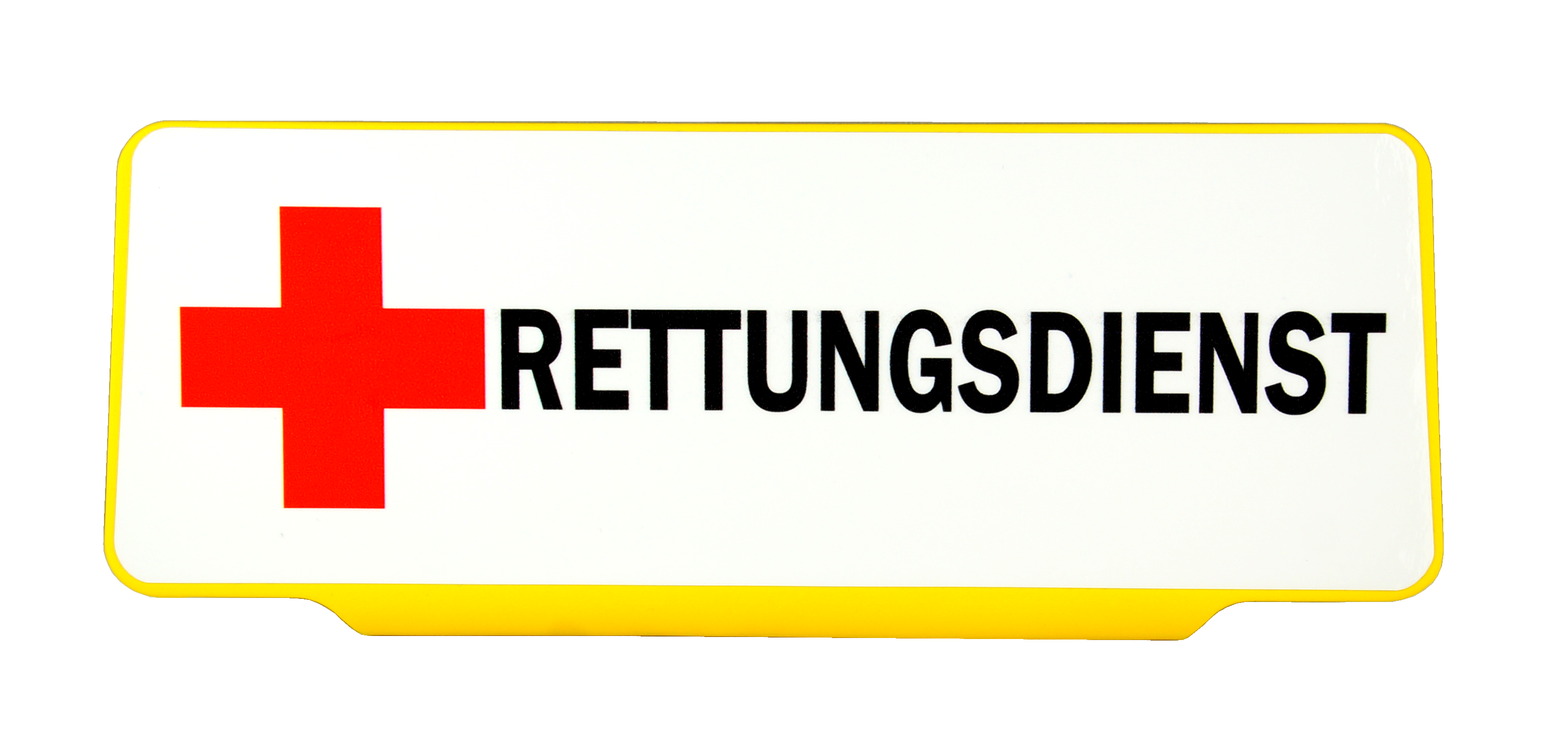 RETTUNGSDIENST - Einsatzschild | Dienstschild | Clip Technology