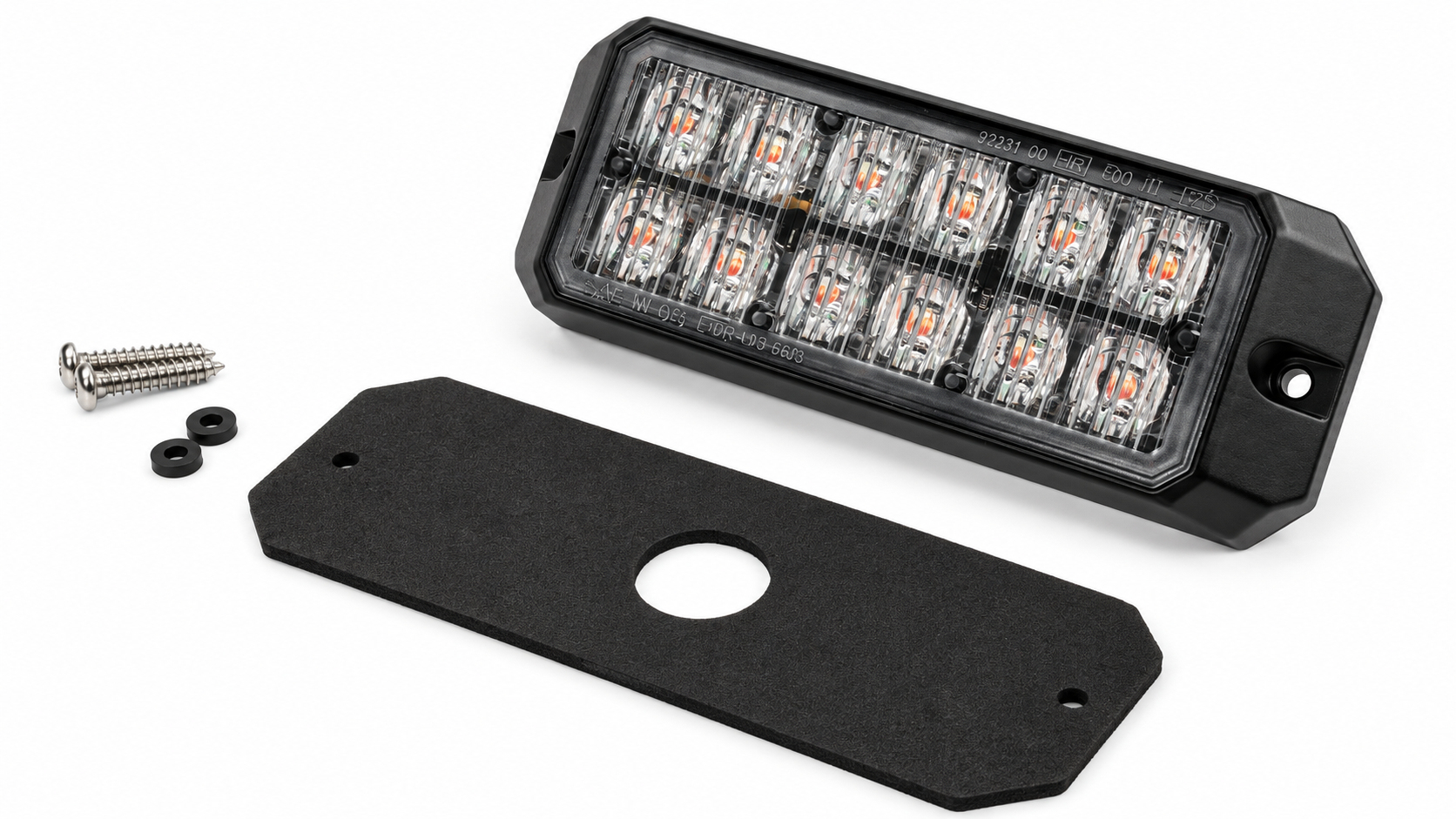 MS26 S | LED Frontblitzer / Heckblitzer | Warnleuchte | 12/24VDC | Axixtech