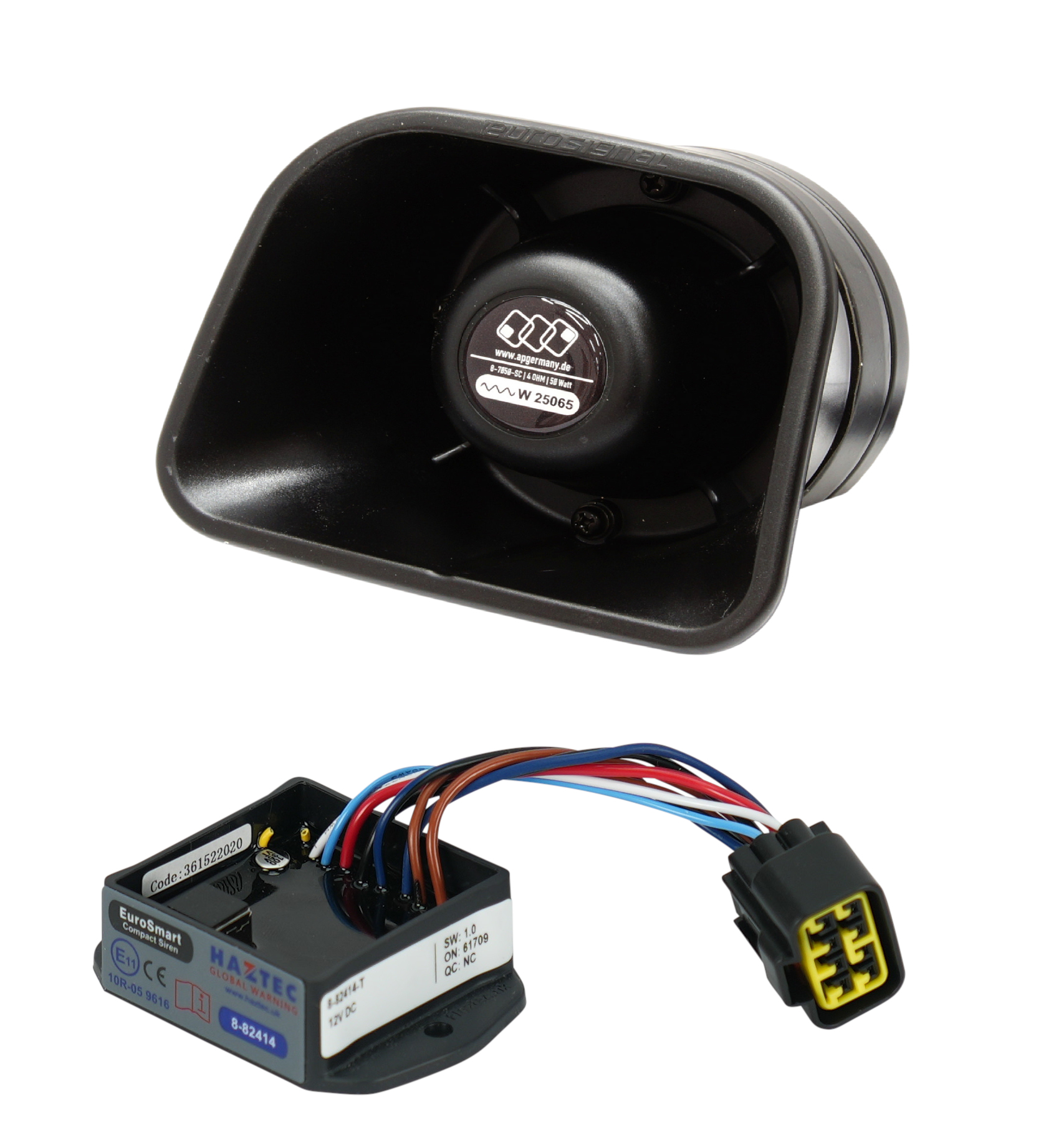 Haztec | Sondersignalanlage | Komplett System | 1 x DKL | SMC-ESA-1DKL | Eurosmart | 50 Watt