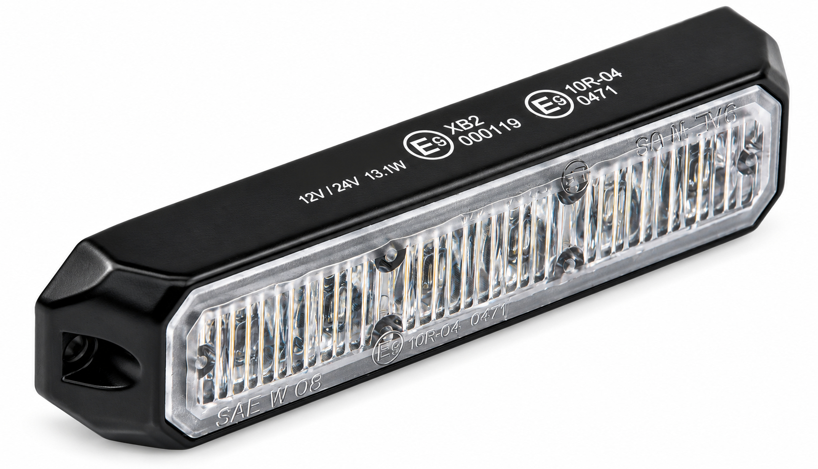 MS6 S | LED Frontblitzer / Heckblitzer | Warnleuchte | 12/24VDC | Axixtech
