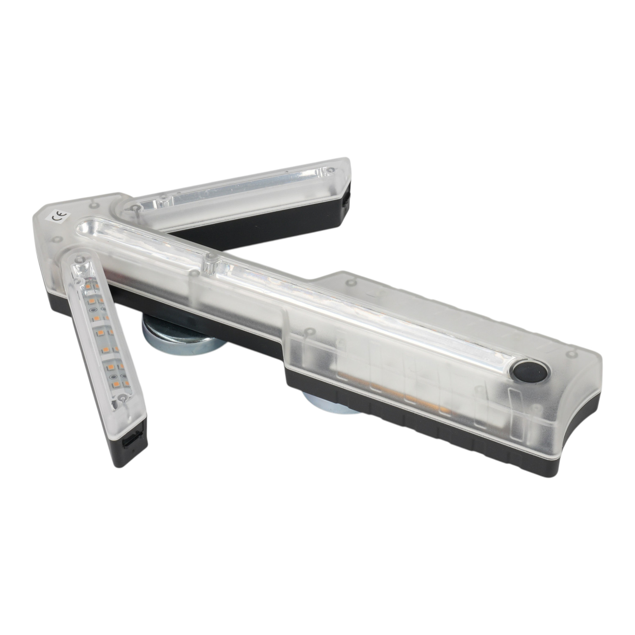 WPF | Notfall LED Warnpfeil mit Magnet,- und Leitkegelhalterung | klappbar | Akku